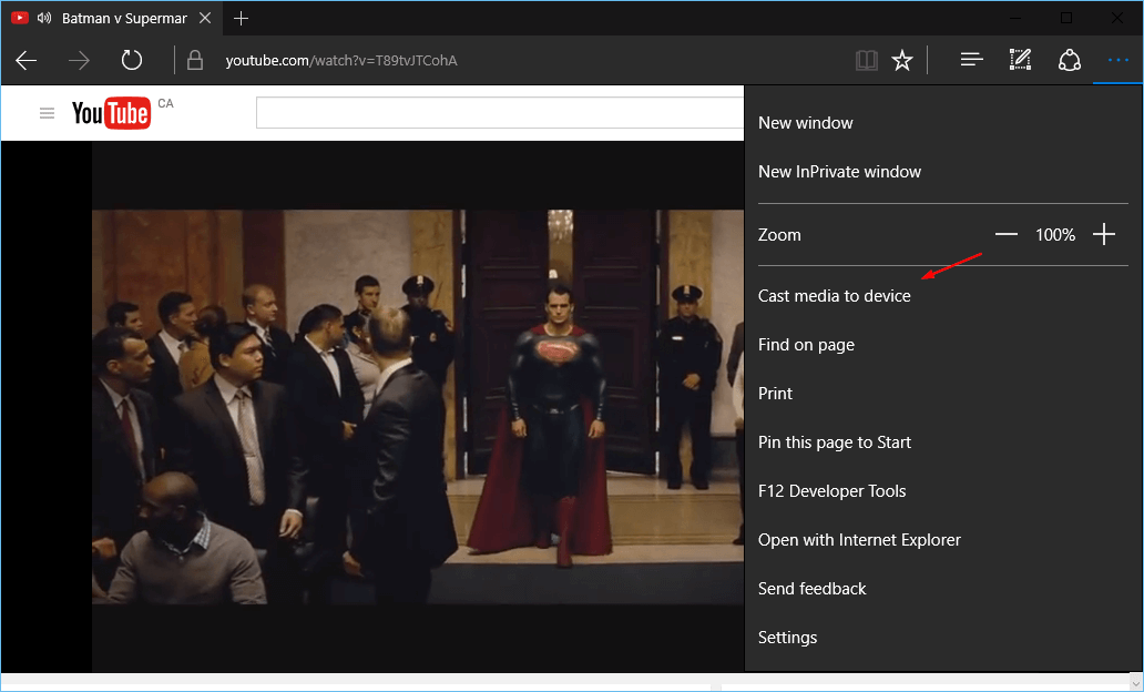 How To Cast Media to Supported Device in Microsoft Edge Edge Talk