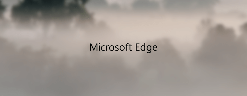 current version of edge