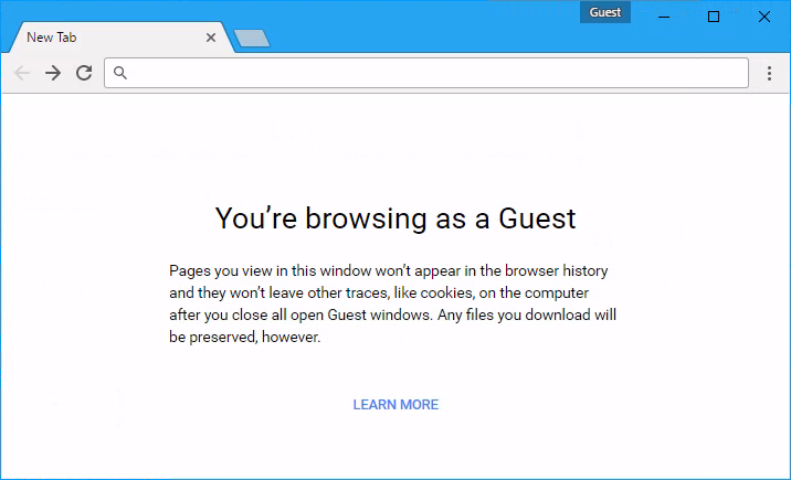 How To Use the Guest Browsing Mode in Google Chrome - Edge Talk