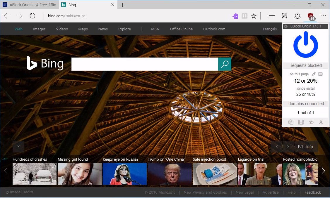 Ublock Edge Ublock Origin Adblocker Released For Microsoft Edge