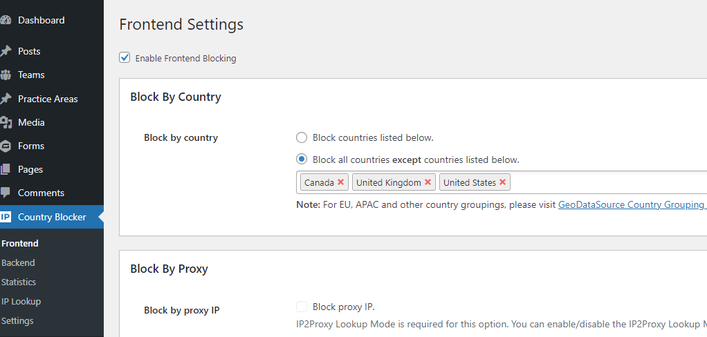 How To Set Up Country-based IP Block on WordPress - Edge Talk